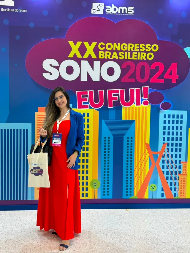 Raissa no painel do XX Congresso Brasileiro do Sono
